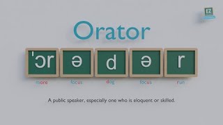 How to pronounce Orator [upl. by Searcy]