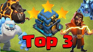 TOP 3 MEILLEURES COMPOS HDV 12 QUI PERFECT TOUTES LES BASES   CLASH OF CLANS FR [upl. by Maureene]