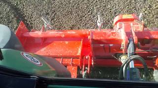 Maschio Gaspardo c 300 test with FENDT 415 [upl. by Aggri]