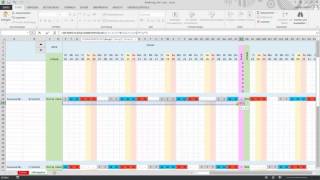 Excel Schichtplan erstellen Teil5 Krankentage zählen [upl. by Ulrich]