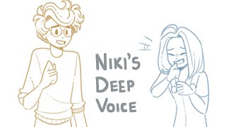 Nihachu Cant do a Deep Voice [upl. by Milburn302]