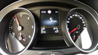 Yeni New VW Passat Variant 20 TDI 240 HP 4Motion DSG 0130 kmh hızlanma acceleration [upl. by Debarath391]