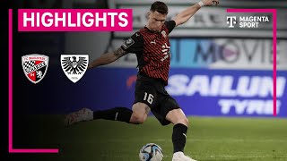 FC Ingolstadt 04  SC Preußen Münster  Highlights 3 Liga  MAGENTA SPORT [upl. by Artinad594]