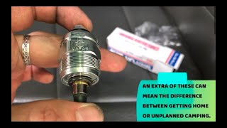 HOW TO DIESEL ENGINE SHUT OFF STOP RUN SOLENOID VALVE VE INJECTION PUMP Mitsubishi Pajero 4M40 4D56 [upl. by Ashton]