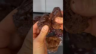 ⭐️İçi Çikolata Dolgulu Muffin⭐️ tarifi yorumlarda🥰 fouryoupage food keşfet muffinyummyschoko [upl. by Sanger]