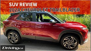 2024 Chevrolet Trailblazer  SUV Review  Drivingca [upl. by Clabo]