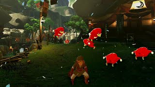 Zelda  Breath of the Wild  Ugandan Knuckles over Cucco  FX [upl. by Eoj]