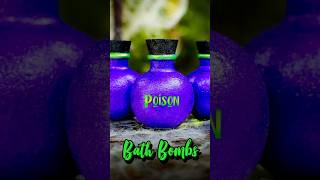 Make A Haunting Impression This Halloween With Poison Potion Bottle Bath Bombs [upl. by Obola]