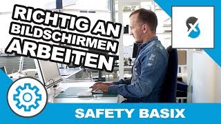 Ergonomie am Arbeitsplatz  Safety Basix [upl. by Eidolem]