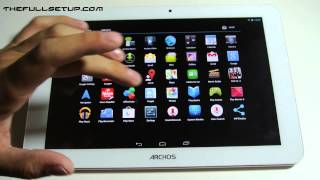 Archos 101 platinum review [upl. by Nnylatsyrc443]