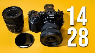 Panasonic Lumix S 1428mm f456 review vs Lumix S Pro 1635 f4 [upl. by Harry]