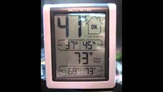 Best Review AcuRite 613 Indoor Thermometer Humidity Monitor [upl. by Daffi]