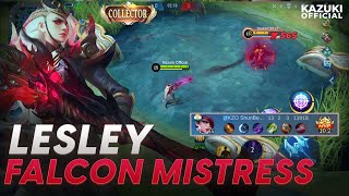 HANABI REPORTED ME FOR USING ONE SHOT DAMAGE HACK  LESLEY COLLECTOR GAMEPLAY [upl. by Tobey]