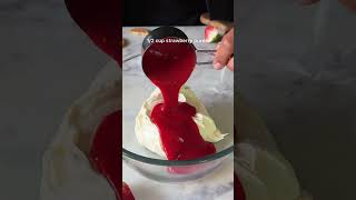 EGGLESS NO BAKE STRAWBERRY CHEESECAKE AT HOME  HOW TO MAKE CHEESECAKE AT HOME shorts [upl. by Trubow105]