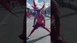 Tobago Carnival 2023 Jouvert red devil [upl. by Loralyn]