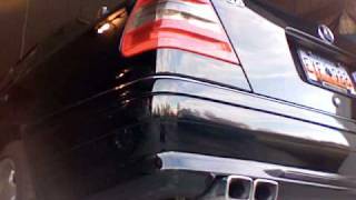 W202 C36 AMG Custom Exhaust Start and Rev [upl. by Metcalf120]