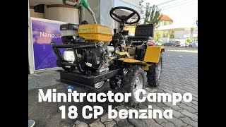 Minitractor Progarden Campo 18CP benzina 4x4 [upl. by Gaelan]