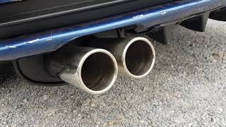 Bmw e46 Sportauspuff Exhaust Novus Gruppe N Sportauspuff [upl. by Lovato971]