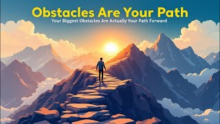 Your Biggest Obstacles Are Actually Your Path Forward [upl. by Penelope]