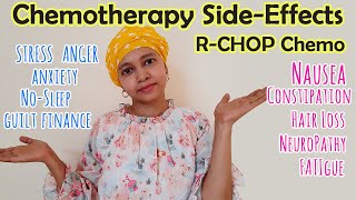 How I managed Chemotherapy side effects  RCHOP chemo sideeffects  कीमोथेरेपी के साईड इफेक्ट्स [upl. by Jt894]