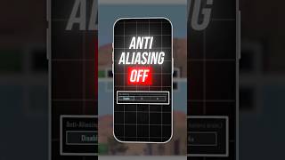 Anti Aliasing explained bgmitipsandtricks bgmi pubg [upl. by Godden17]