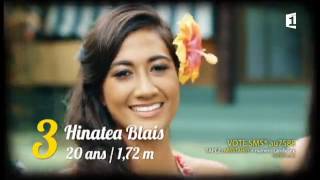 Miss Tahiti 2017  Hinatea Blais  Candidate n°3 [upl. by Ydderf783]