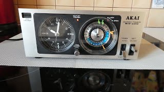 Akai RT100 аудио таймерчасы  обзор [upl. by Ephrem]