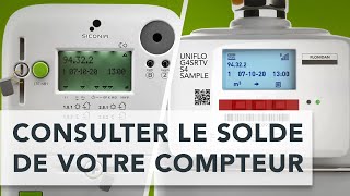 ORES  Consulter le solde de votre compteur [upl. by Jeminah323]