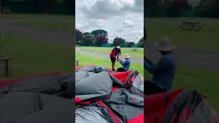 Torpedo7 Air Series 500  Folding the tent ⛺️ [upl. by Barty]