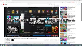 How Fix Error IRQLNOTLESSOREQUAL on Roblox 2024 [upl. by Htederem482]