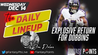 JK Dobbins Explosive Return  The Daily Lineup 12142022 [upl. by Levon]