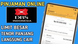 Pinjaman online limit besar tenor panjang langsung cair KTA dbs [upl. by Aivato]