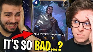 Hearthstone Player Rates RIDICULOUS New Runeterra Cards [upl. by Ajar]