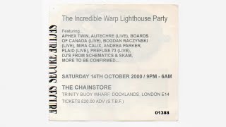 Boards of Canada  Everything You Do Is a Balloon 6 Warp Lighthouse Party UK London 2000 [upl. by Klatt565]