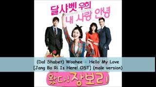 Dal Shabet Woohee  Hello My Love Jang Bo Ri Is Here OST male version [upl. by Kilah818]