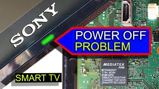 Auto Power OFF Problem  Sony Smart Android LED TV Repair TPC8129 MOSFET Datasheet [upl. by Manchester691]