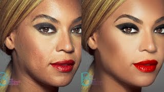 Beyonce Photoshop Makeover [upl. by Asirralc382]