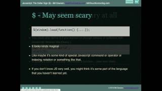 Javascript The Dollar Sign [upl. by Aviva232]