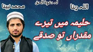 Haleema main tere muqadran tu sadqe  Zulqarnain Haider [upl. by Odlanir]