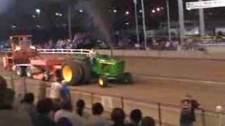 John Deere 6030 Farm Stock Pull with Dualls [upl. by Prudie]