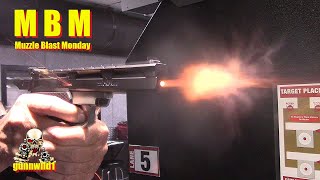 Muzzle Blast Monday SampW 22A using Federal Champion [upl. by Hillman368]