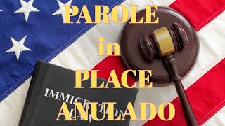 URGENTE PAROLE in PLACE ANULADO [upl. by Ailemak]