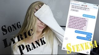 SONG LYRIC PRANK SVENSKA  Baksmällan  Petter [upl. by Drew]