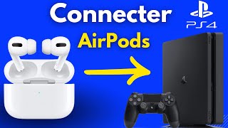 Comment Connecter Des Airpods A Une Ps4  Très Facile [upl. by Bergin]