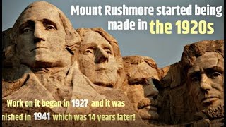 Mount Rushmore Facts  Classroom Video for Kids [upl. by Eilesor958]