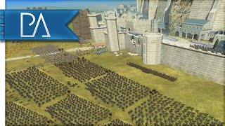 A RUTHLESS DEFENSE OF MINAS TIRITH  Lord of the Rings Mod  Third Age Reforged [upl. by Atsirhcal]