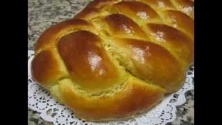 Sweet bread braiding  Pão Doce Trançado [upl. by Asiulairam]