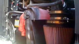 silverado 2008 kampn cold air intake sound [upl. by Aeneg]