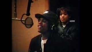 EazyE In The Studio With NWA Recording EazyDuzIt [upl. by Leina]