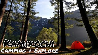 Camping amp Exploring Kamikochi Nagano [upl. by Snebur]